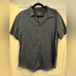 John Varvatos, short sleeve button up
